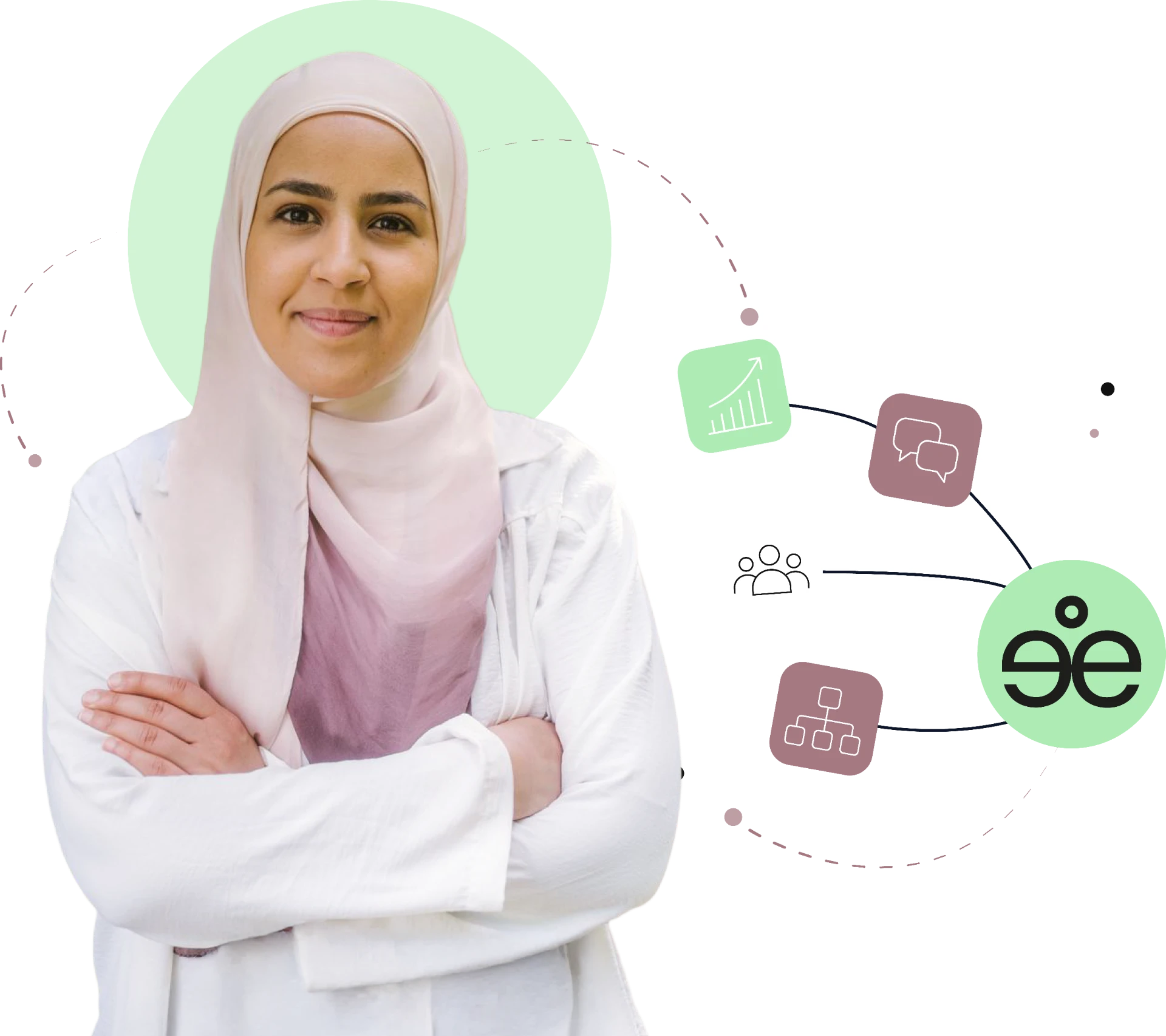 Fatima E., Release Train Engineer, Agile Coach und Scrum Masterin aus Berlin